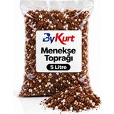 ByKurt Menekşe Toprağı İthal Torf Cocopeat Perlit Vermikülit Havadar Karışım 5 Litre