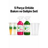 ByKurt Orkide Bakım Seti Saksı Keiki Macunu Köklendirme Jeli Power Mix Bloom 5 Parça