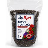 ByKurt Yaz Çiçekleri Bitki Toprağı 5 Litre Cocopeat Perlit Pomza Içerikli Balkon Bahçe Saksı Toprağı