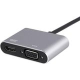 BYL-2001 4 In 1 Type-C Hub | Vga, Hdtv, USB 3.0, Pd Şarj Docking Station
