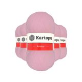 Byline Bebe Pembe K788 5 Adet Kristal Çift Katlı El Örgü Lif İpi