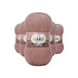 Byline Bronz 11054 5 Adet Angora Lüks El Örgü İpi