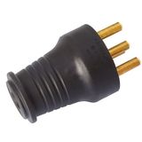 Bylion 3*25 Kauçuk Trifaze Düz Fiş