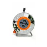 Bylion 50 m Makaralı Seyyar Uzatma Kablosu 3x2.5 mm Metal