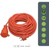 Bylion Bec Serisi IP44 Seyyar Uzatma Kablosu 10 Metre 3g2,5mm² (Türk Malı, Yüksek Darbe Dayanımı, Ev/ofis , Dış Mekan, Turuncu Kablo)
