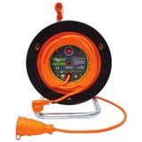 Bylion CCA 20 Metre Makaralı Uzatma Kablosu Termal Sigortalı 3x1.5 mm + 2 Metre Dişi Fişli