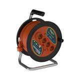 Bylion Kablo Makaralı Uzatma Kablosu Turuncu 3 x 1.5 MM² 20 Metre