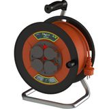 Bylion Makaralı Seyyar Uzatma Kablosu 40M 3*2.5 mm Kapaklı Priz IP44 - Turuncu