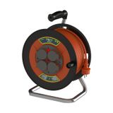 BYLION Makaralı Seyyar Uzatma Kablosu 40m 3*2.5mm Kapaklı Priz IP44 - 102-303-1340 - PMP-40325-F
