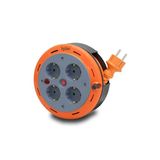 Bylion PHE-05310-F 3x1 5 mt Uzatmalı Kablo Makarası