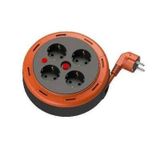 Bylion Seyyar Makaralı Uzatma Kablosu 3X1mm 5Mt