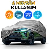 ByLizard Ford Escort Sedan Uyumlu Araba Brandası - Oto Örtüsü - Kılıfı