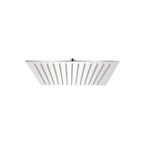 Bym Yapı Tepe Duş Başlığı Kare 25 * 25 Paslanmaz Inox 304 Çelik Metal Kireç Önleyici