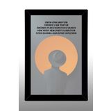 bymat 1 Adet 21x30 Çerçeve - a4 Çerçeve - Siyah Çerçeve - Fotoğraf ve Belge Çerçevesi