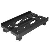 BYMECOST Ayarlanabilir Bilgisayar Kulesi Standı, 4 Tekerlekli Teker Tekerleği ile PC Standı Mobil CPU Standı, Masa Altındaki Çoğu Bilgisayara Uyar, Ofis için Havalandırmalı Bilgisayar Kulesi Tutacağı,