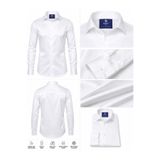 BYMEN ERKEK GİYİM KAŞİF Erkek Beyaz Slim Fit Saten Görünümlü Klasik Gömlek