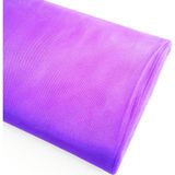 Byozras Kristal Tül - En 3 Metre - Soft ve Canlı Renklerde - Mor