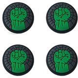 Byoztek Desenli Xbox One-Xbox S-Xbox x Ps4 Ps5 Analog Koruyucu Silikon Pad Uyumlu - Alp Yeşili