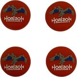 Byoztek Desenli Xbox One-Xbox S-Xbox x Ps4 Ps5 Analog Koruyucu Silikon Pad Uyumlu - Antrasit - Gri
