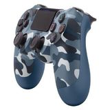 Byoztek Ps4 Dualshock 4 V2 Gamepad (Ps4 ve Pc Uyumlu) - Mavi Kamuflaj