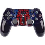 Byoztek Ps4 Dualshock 4 V2 Gamepad Yeni Nesil Kol Spider-Man Desenli Pc Uyumlu - Lacivert