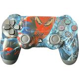 Byoztek Ps4 Dualshock 4 V2 Gamepad Yeni Nesil Kol Spider-Man Desenli Pc Uyumlu - Mavi