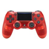 Byoztek Yeni Nesil Ps4 Kol V2 Gamepad Dualshock 4 V2 - Şeffaf Kırmızı