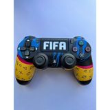 Byoztek Yeni Nesil Ps4 Kol V2 Spider-Man Gamepad Dualshock 4 V2 - Mavi - Sarı