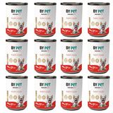 Bypet 12x415 gr Yavru Köpekler İçin Dana Etli Konserve Yaş Mama