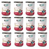 Bypet 12x415 gr Yetişkin Köpekler İçin Dana Etli Konserve Yaş Mama