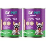 Bypet Dana Etli Yavru Yaş Köpek Maması 1 Adet -415 Gram Konserve 2li paket