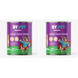 Bypet Dana Etli Yetişkin Yaş Köpek Maması 1 Adet -400 Gram Konserve 2li paket