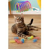 BYPET Kedi Oyuncağı Interaktif, Spiral, Yaylı , Sağlıklı Plastik Kedi Oyuncağı 8 Adet