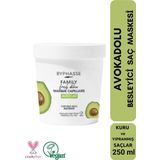 Byphasse 250 ml Family Fresh Avokadolu Besleyici Saç Maskesi