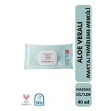 Byphasse Aloe Veralı Makyaj Temizleme Mendili Hassas Ciltler 40 Adet