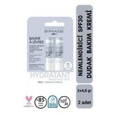 Byphasse Nemlendirici Spf30 Koruyucu Dudak Bakım Kremi 2x4.8 Gr