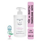 Byphasse Yüz ve Makyaj Temizleme Sütü Tüm Cilt Tipleri 500ml (Pompalı)