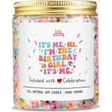 Byqone Taylor Doğum Günü Kokulu Mum Kek Kokulu - Swiftes Birthtay Merch Hediyeleri, Parti Süslemeleri için Doğum Günü Kızıyım, El Yapımı, En İyi Dönem İçin Uzun Ömürlü Mum