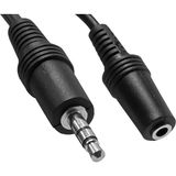 BYR 3.5 mm Stereo Erkek/dişi 1.5 Metre Kulaklik Uzatma Kablosu Byr