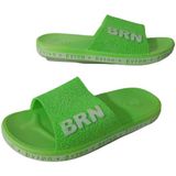 Byron B050-10 Kadın Fıstık Yeşil Kaymaz Taban Deniz Plaj Havuz Günlük Yürüyüş Terlik - Fıstık Yeşili