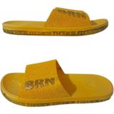 Byron Brn B050-10 Unisex Sarı Kaymaz Taban Deniz Plaj Havuz Günlük Yürüyüş Terlik - 41S-Sarı