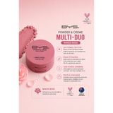 BYS Australia BYS Powder & Crème Multi Duo Naked Rose (Gül) – Pudra & Krem Formüllü, İpeksi,Uzun Süre Kalıcı Allık