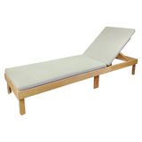 BYSAY TAŞINIR KATLANIR ŞEZLONG MİNDERİ KAMP MİNDERİ SU İTİCİ KUMAŞ FERMUARLI 5 CM(KREM)