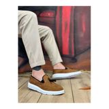 Byshoes BA0005 Bağcıksız Yüksek Taban Klasik Püsküllü Corcik Erkek Ayakkabı