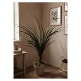 BYSHOME Yapay Yuka Ağacı Saksılı Yapay Bitki Masa Üstü Salon Balkon Dekoru 70 Cm