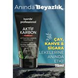 Bysmile Professional Aktif Karbon Diş Beyazlatıcı Macun, Kalıcı Etki, Leke Giderici - Ferah Nefes 75 Ml