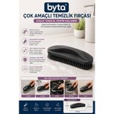 BYTA Çok Amaçlı El Temizlik Fırçası Ergonomik Tutuşlu Banyo, Mutfak, Fayans, Derz ve Halı Temizlik Fırçası