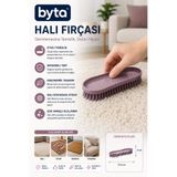 BYTA Halı Temizlik Fırçası Ergonomik El Tipi Çok Amaçlı Halı, Kilim, Koltuk ve Döşeme Temizlik Fırçası