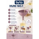 BYTA No:1 Plastik Huni Sıvı Yağ Su Toz ve Bakliyat Aktarma Hunisi BPA İçermez