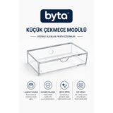 BYTA Şeffaf Mini Çekmece Organizer – Kozmetik, Takı ve Ofis İçin Çok Amaçlı Düzenleyici Kutu